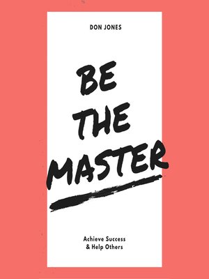 cover image of Be the Master